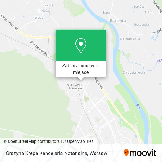 Mapa Grazyna Krepa Kancelaria Notarialna