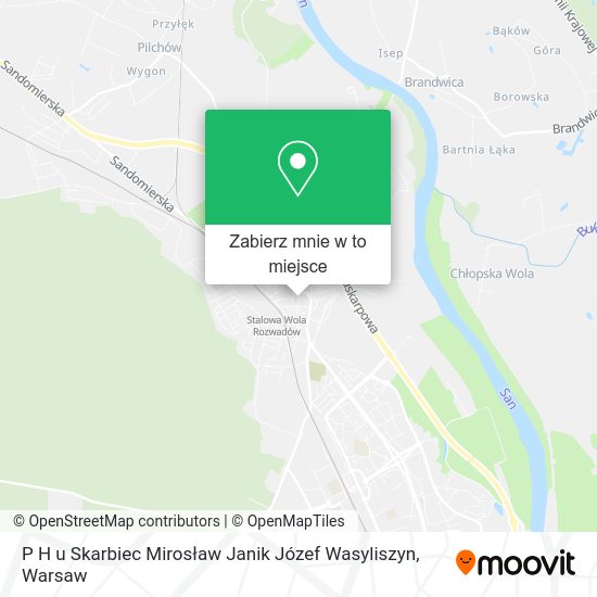 Mapa P H u Skarbiec Mirosław Janik Józef Wasyliszyn