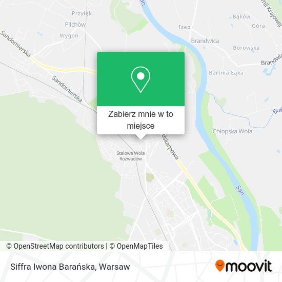 Mapa Siffra Iwona Barańska