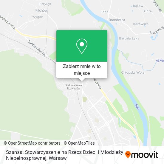 Mapa Szansa. Stowarzyszenie na Rzecz Dzieci i Młodzieży Niepełnosprawnej