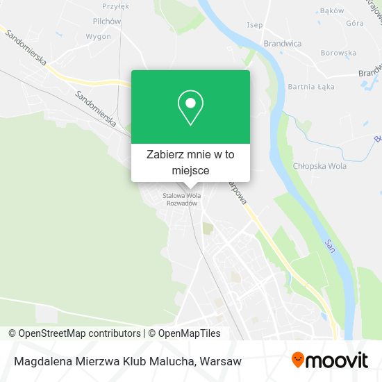 Mapa Magdalena Mierzwa Klub Malucha