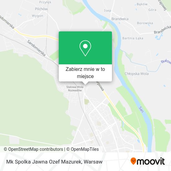 Mapa Mk Spolka Jawna Ozef Mazurek