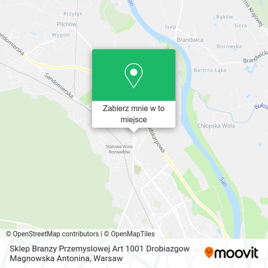 Mapa Sklep Branzy Przemyslowej Art 1001 Drobiazgow Magnowska Antonina