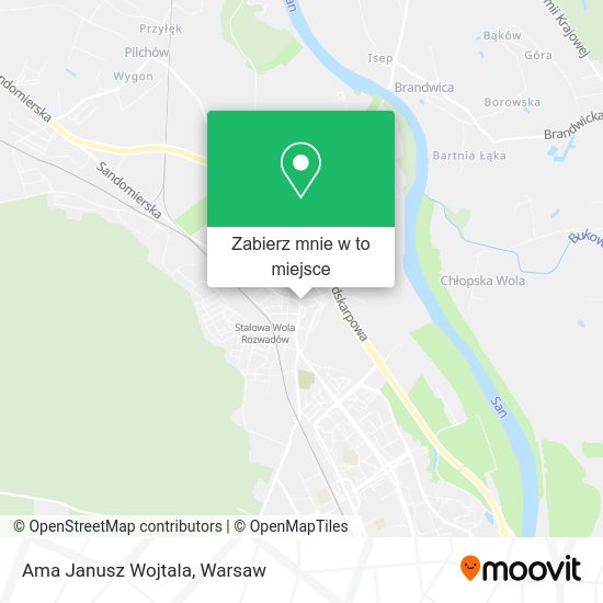 Mapa Ama Janusz Wojtala