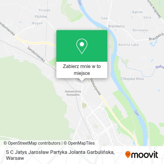 Mapa S C Jatys Jarosław Partyka Jolanta Garbulińska