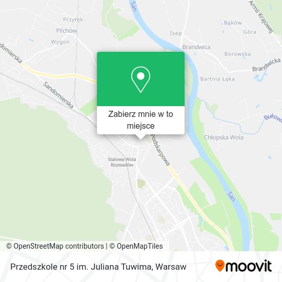 Mapa Przedszkole nr 5 im. Juliana Tuwima