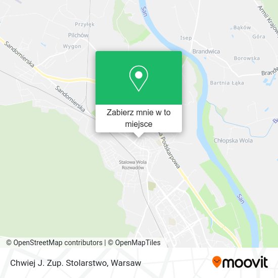 Mapa Chwiej J. Zup. Stolarstwo