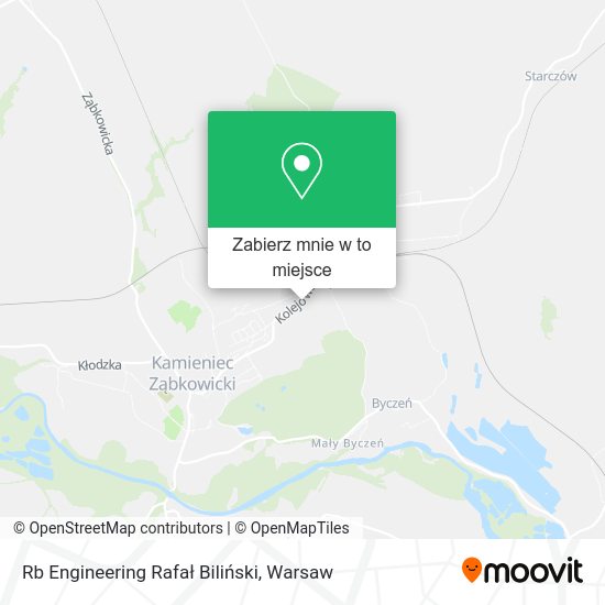 Mapa Rb Engineering Rafał Biliński