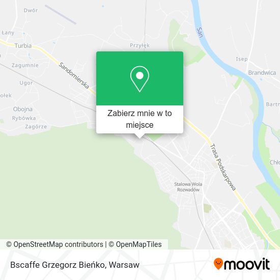 Mapa Bscaffe Grzegorz Bieńko