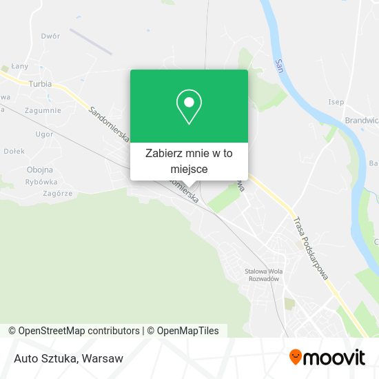 Mapa Auto Sztuka