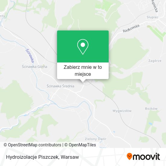 Mapa Hydroizolacje Piszczek