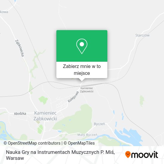 Mapa Nauka Gry na Instrumentach Muzycznych P. Miś