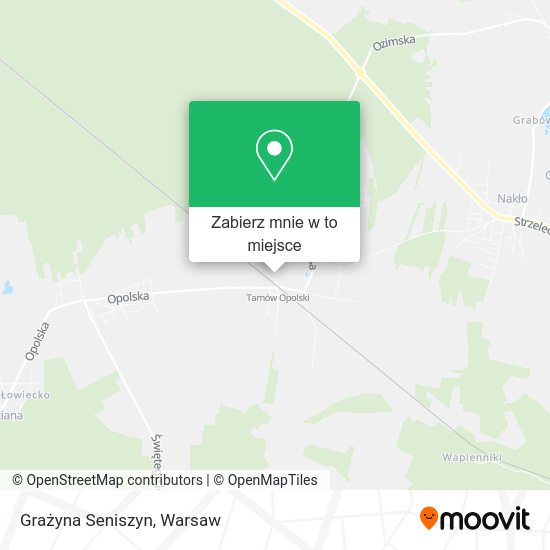 Mapa Grażyna Seniszyn