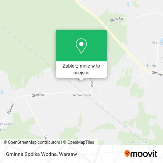 Mapa Gminna Spółka Wodna