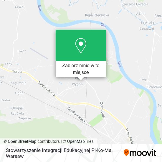 Mapa Stowarzyszenie Integracji Edukacyjnej Pi-Ko-Ma