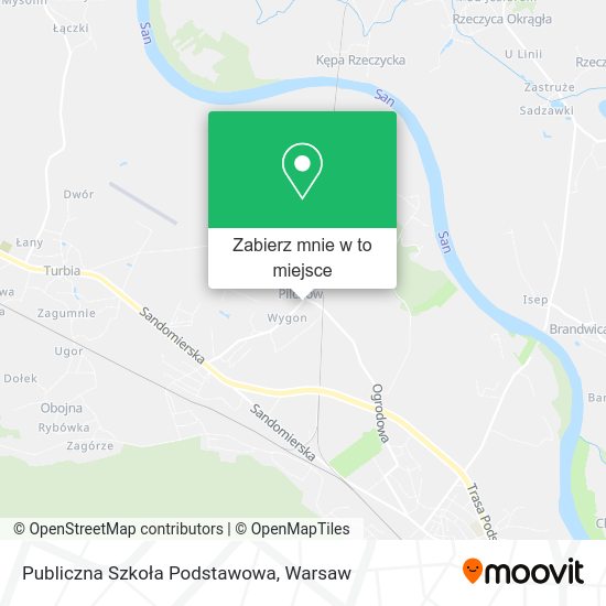 Mapa Publiczna Szkoła Podstawowa