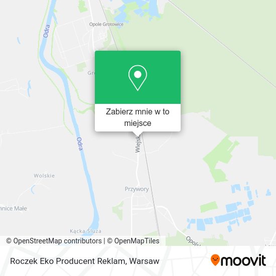 Mapa Roczek Eko Producent Reklam