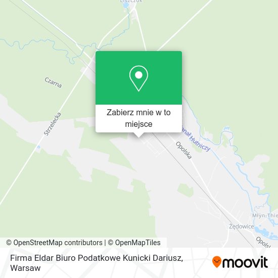 Mapa Firma Eldar Biuro Podatkowe Kunicki Dariusz