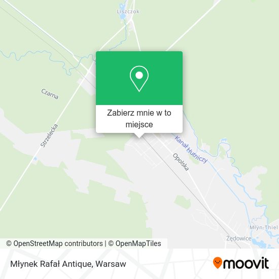 Mapa Młynek Rafał Antique