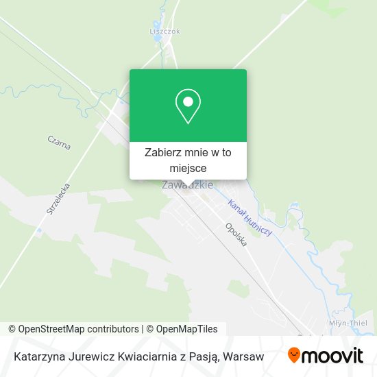 Mapa Katarzyna Jurewicz Kwiaciarnia z Pasją