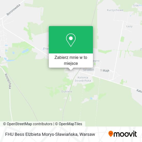 Mapa FHU Bess Elżbieta Morys-Sławiańska