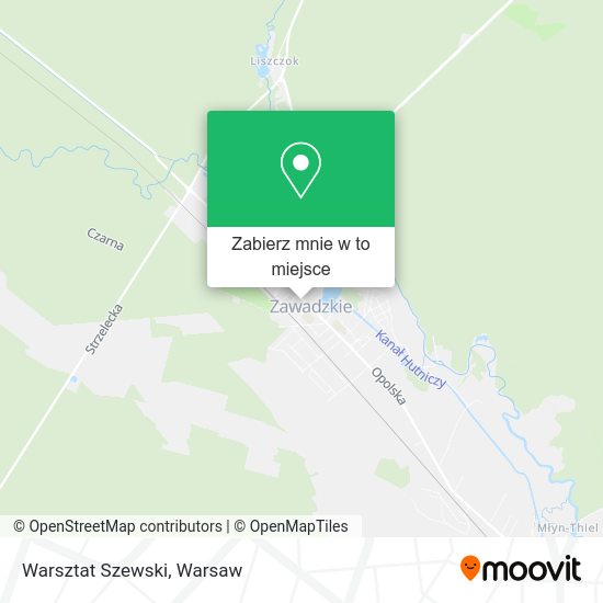 Mapa Warsztat Szewski