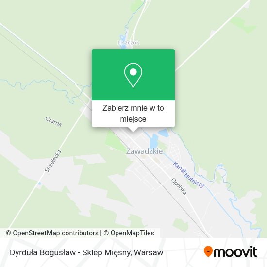 Mapa Dyrduła Bogusław - Sklep Mięsny