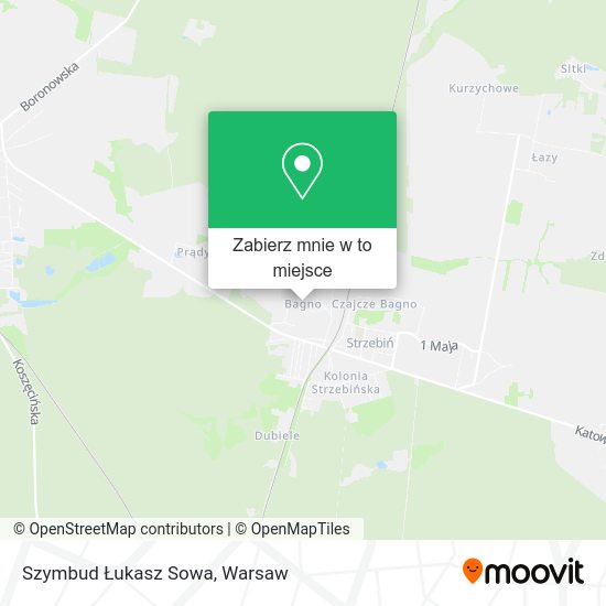 Mapa Szymbud Łukasz Sowa