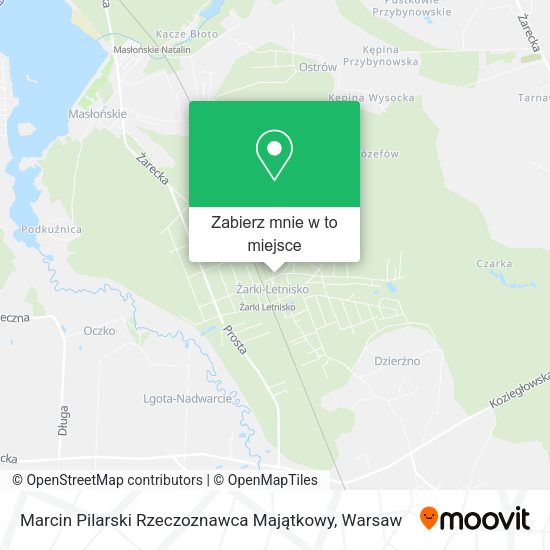 Mapa Marcin Pilarski Rzeczoznawca Majątkowy