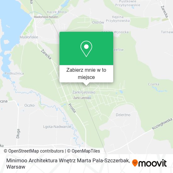 Mapa Minimoo Architektura Wnętrz Marta Pala-Szczerbak