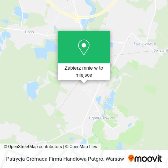 Mapa Patrycja Gromada Firma Handlowa Patgro