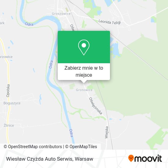 Mapa Wiesław Czyżda Auto Serwis