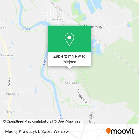 Mapa Maciej Krawczyk k Sport