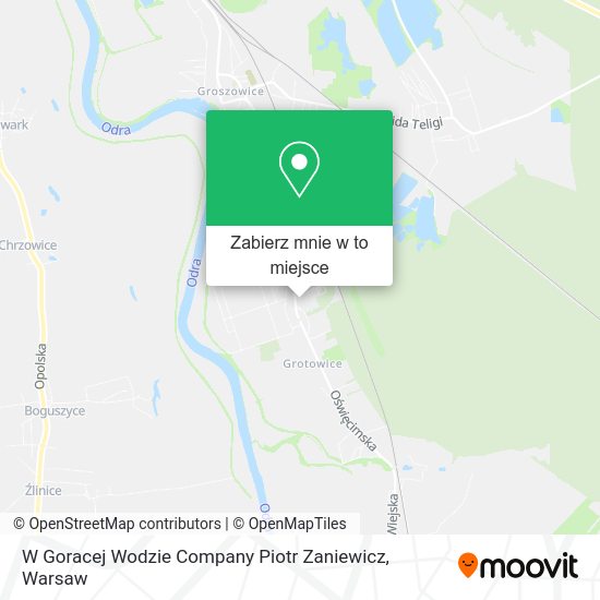 Mapa W Goracej Wodzie Company Piotr Zaniewicz