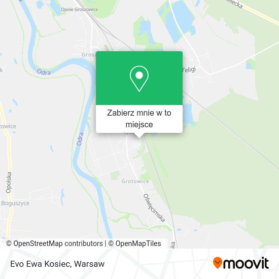 Mapa Evo Ewa Kosiec