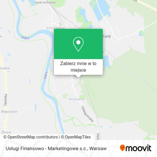 Mapa Usługi Finansowo - Marketingowe s.c.