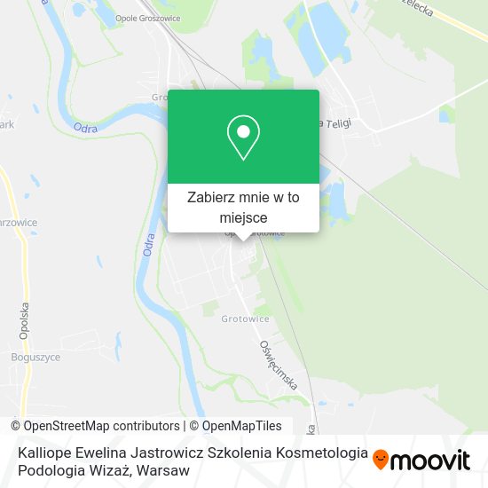 Mapa Kalliope Ewelina Jastrowicz Szkolenia Kosmetologia Podologia Wizaż