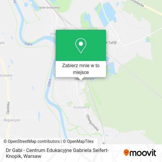 Mapa Dr Gabi - Centrum Edukacyjne Gabriela Seifert-Knopik