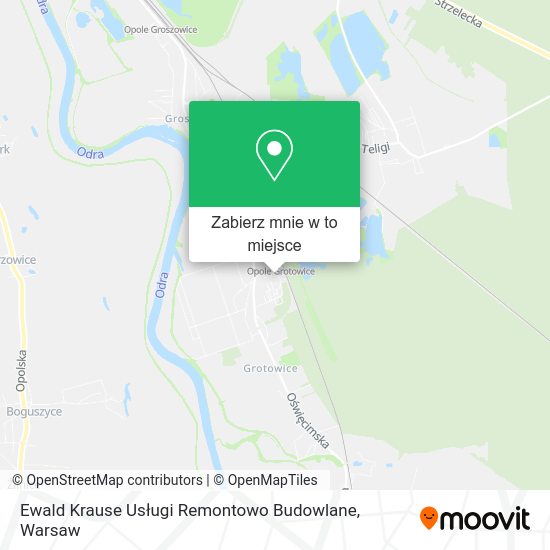 Mapa Ewald Krause Usługi Remontowo Budowlane