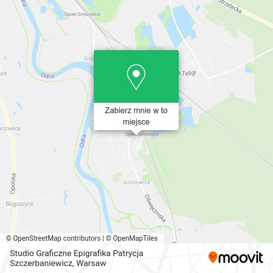 Mapa Studio Graficzne Epigrafika Patrycja Szczerbaniewicz