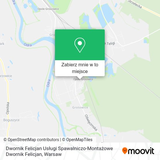 Mapa Dwornik Felicjan Usługi Spawalniczo-Montażowe Dwornik Felicjan