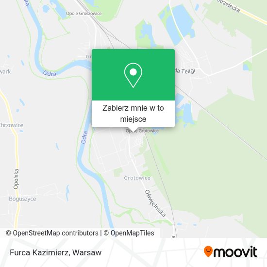 Mapa Furca Kazimierz