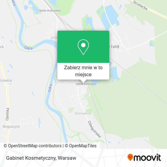 Mapa Gabinet Kosmetyczny