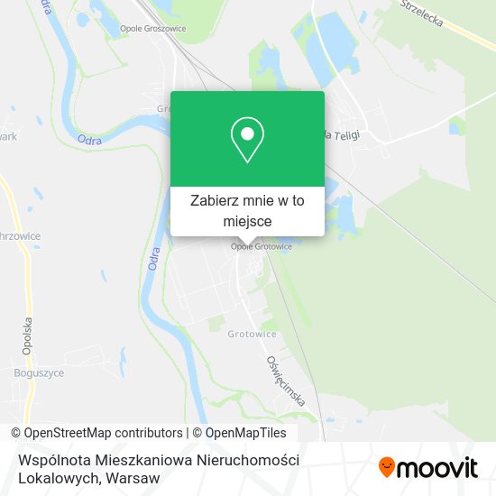 Mapa Wspólnota Mieszkaniowa Nieruchomości Lokalowych