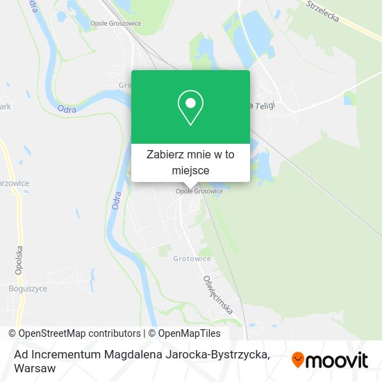 Mapa Ad Incrementum Magdalena Jarocka-Bystrzycka