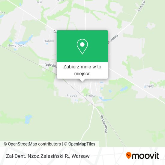 Mapa Zal-Dent. Nzoz.Zalasiński R.