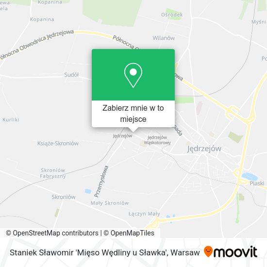 Mapa Staniek Sławomir 'Mięso Wędliny u Sławka'