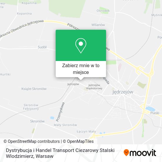 Mapa Dystrybucja i Handel Transport Ciezarowy Stalski Wlodzimierz