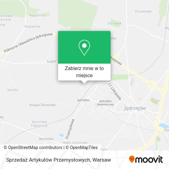 Mapa Sprzedaż Artykułów Przemysłowych