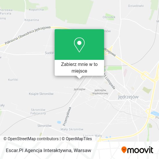 Mapa Escar.Pl Agencja Interaktywna